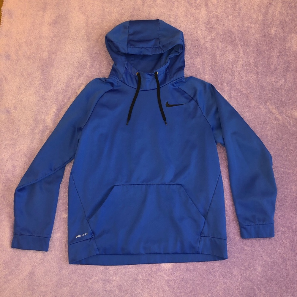 Blue Nike hoodie!